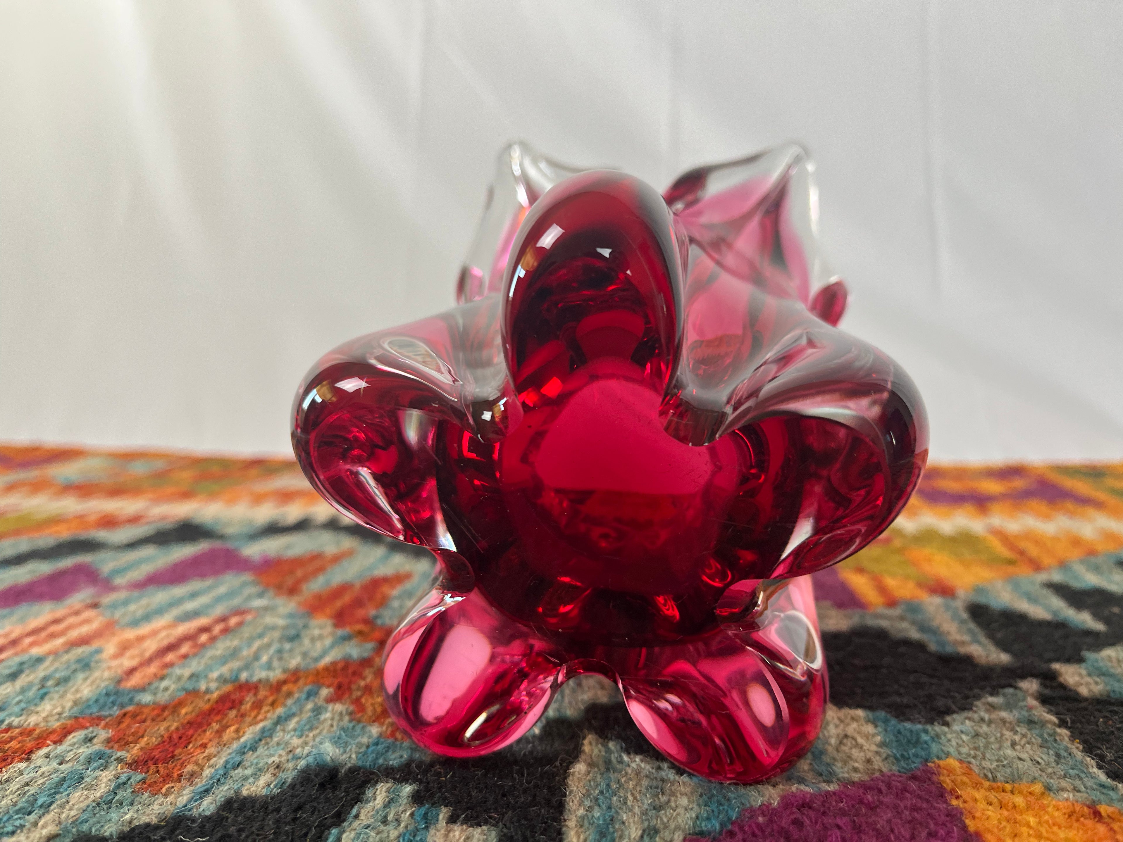 Czech Art Glass - Pink