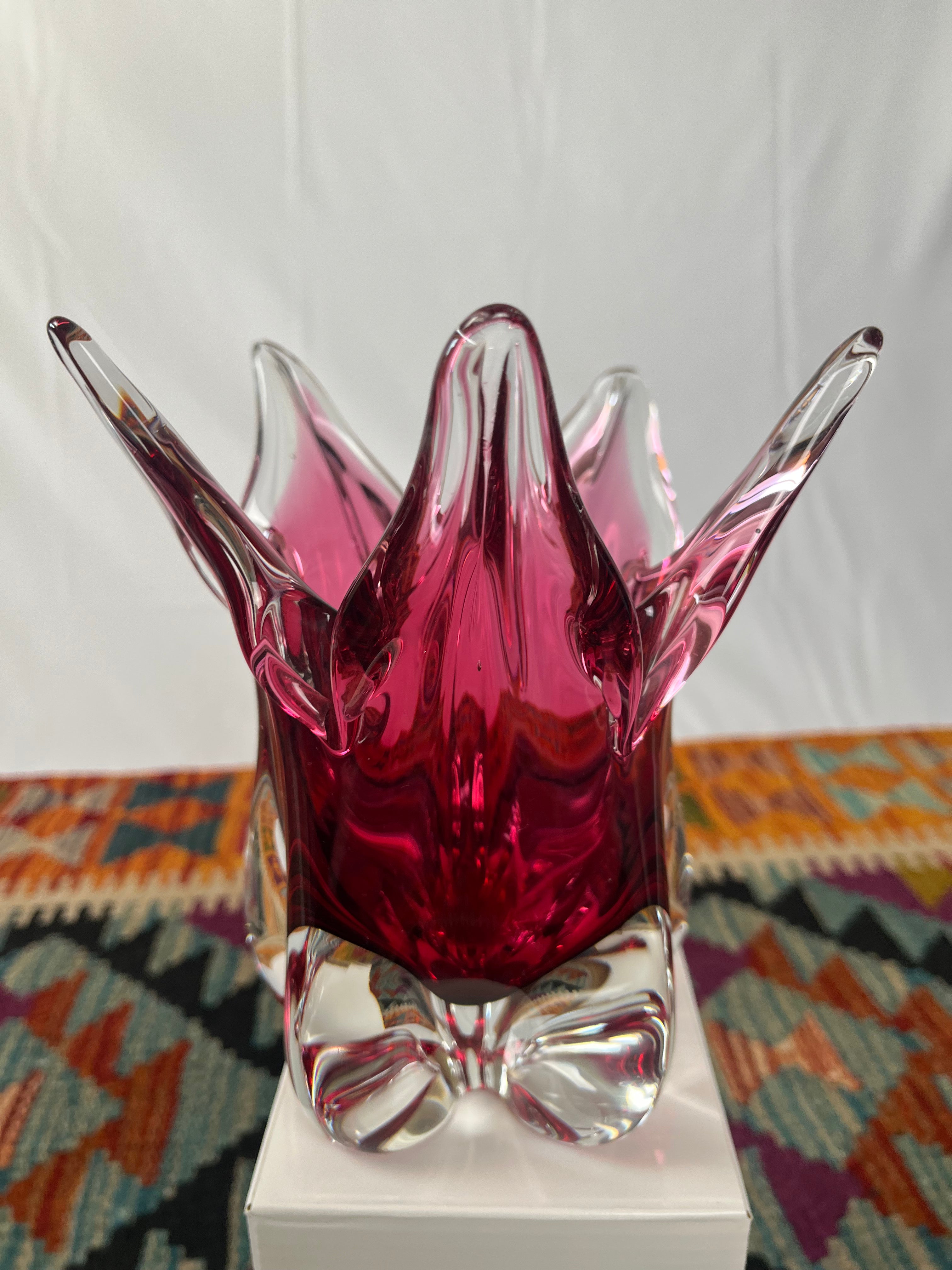 Czech Art Glass - Pink