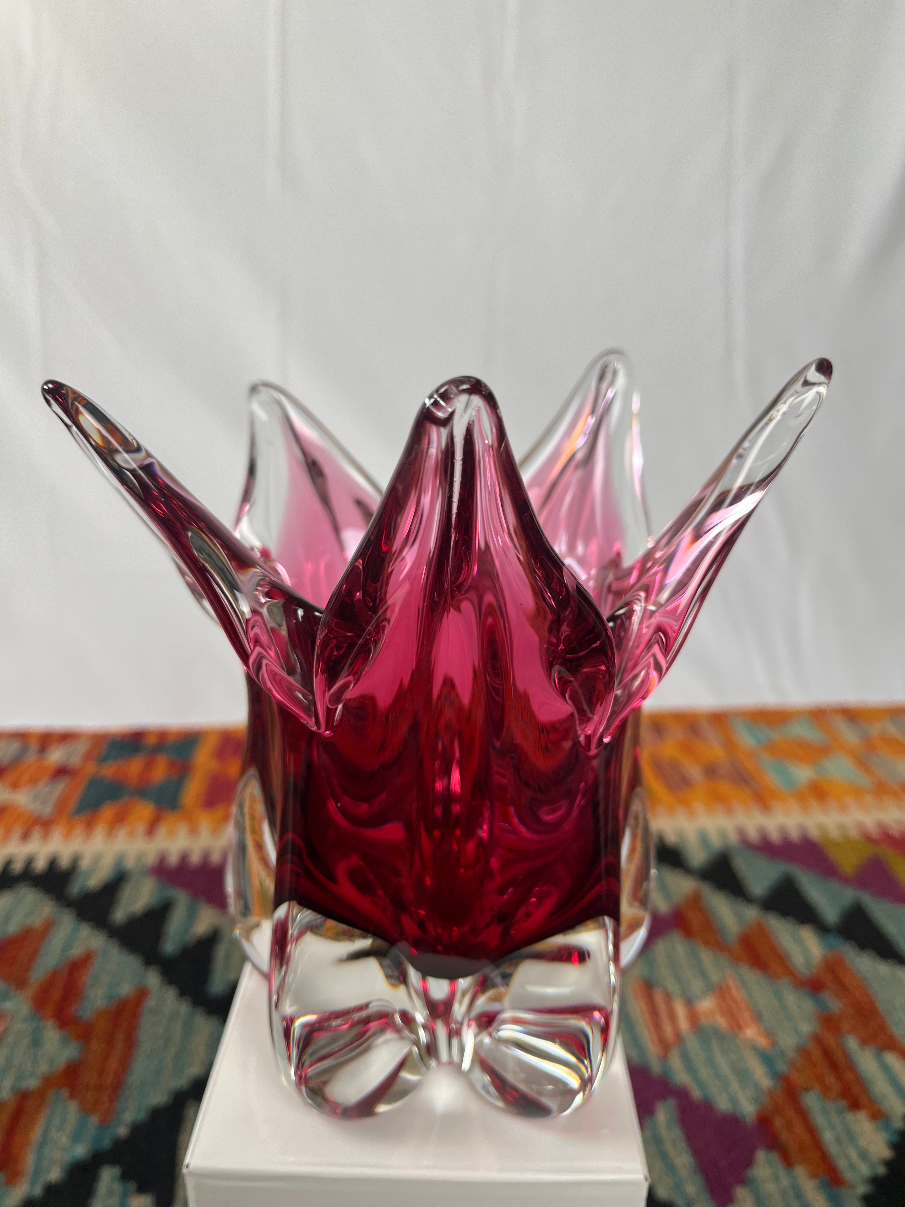 Czech Art Glass - Pink