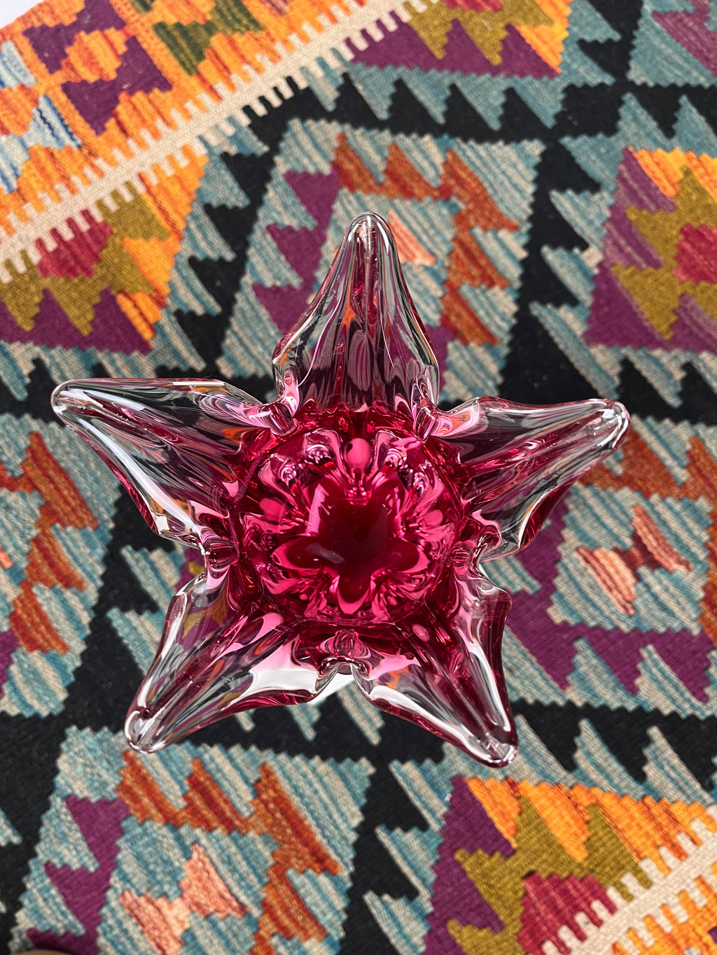 Czech Art Glass - Pink