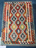 Chobi Blue Kilim rug