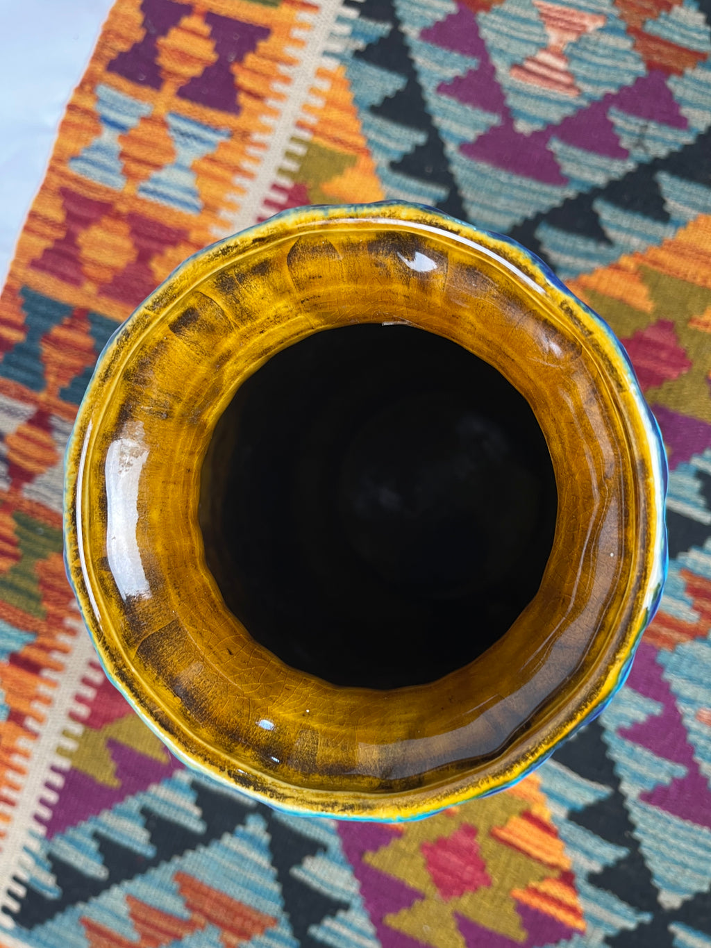 Bay Keramik Blue Pot