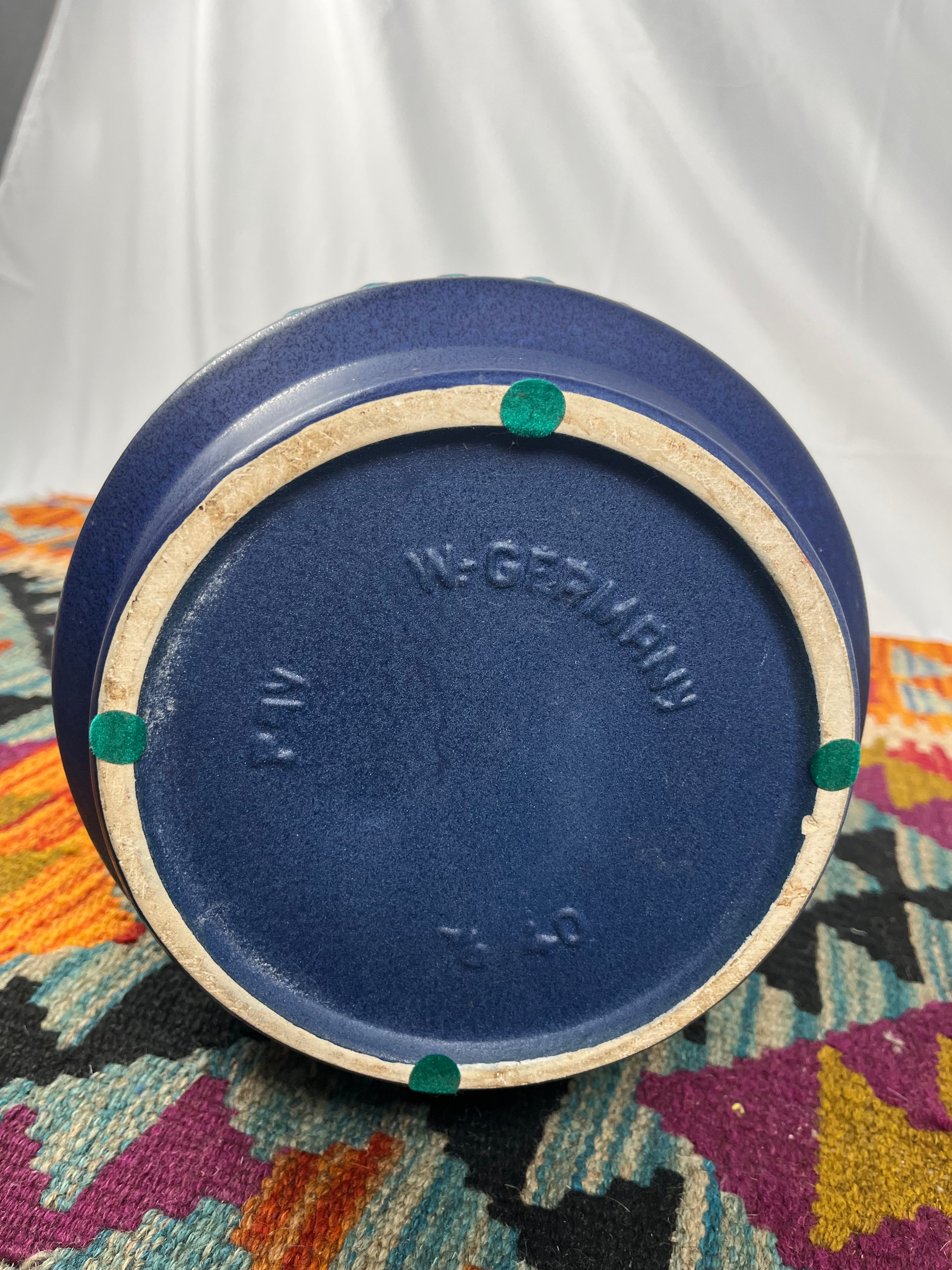 Bay Keramik Blue Pot